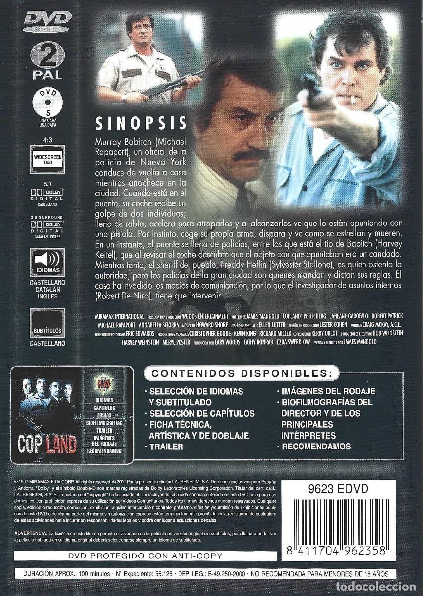 Cine: COP LAND SYLVESTER STALLONE - Foto 2