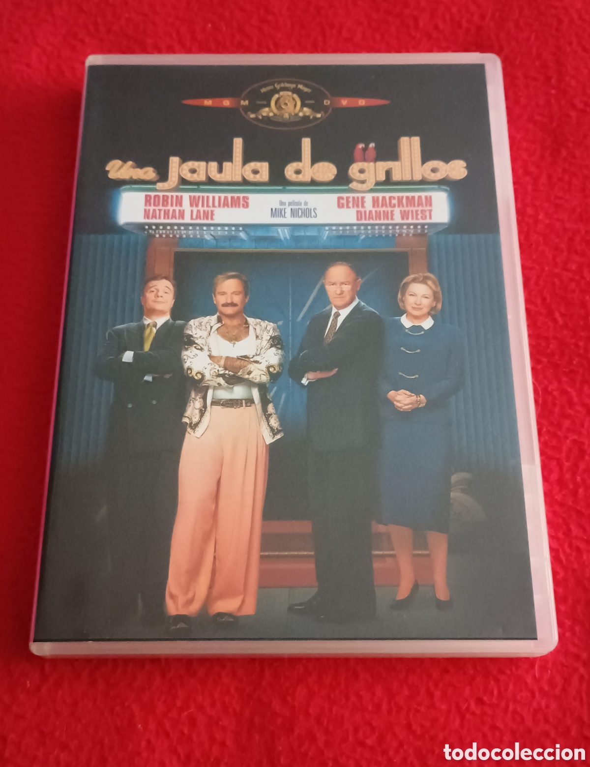 Cine: Dvd una jaula de grillos - Robin Williams gene hackman