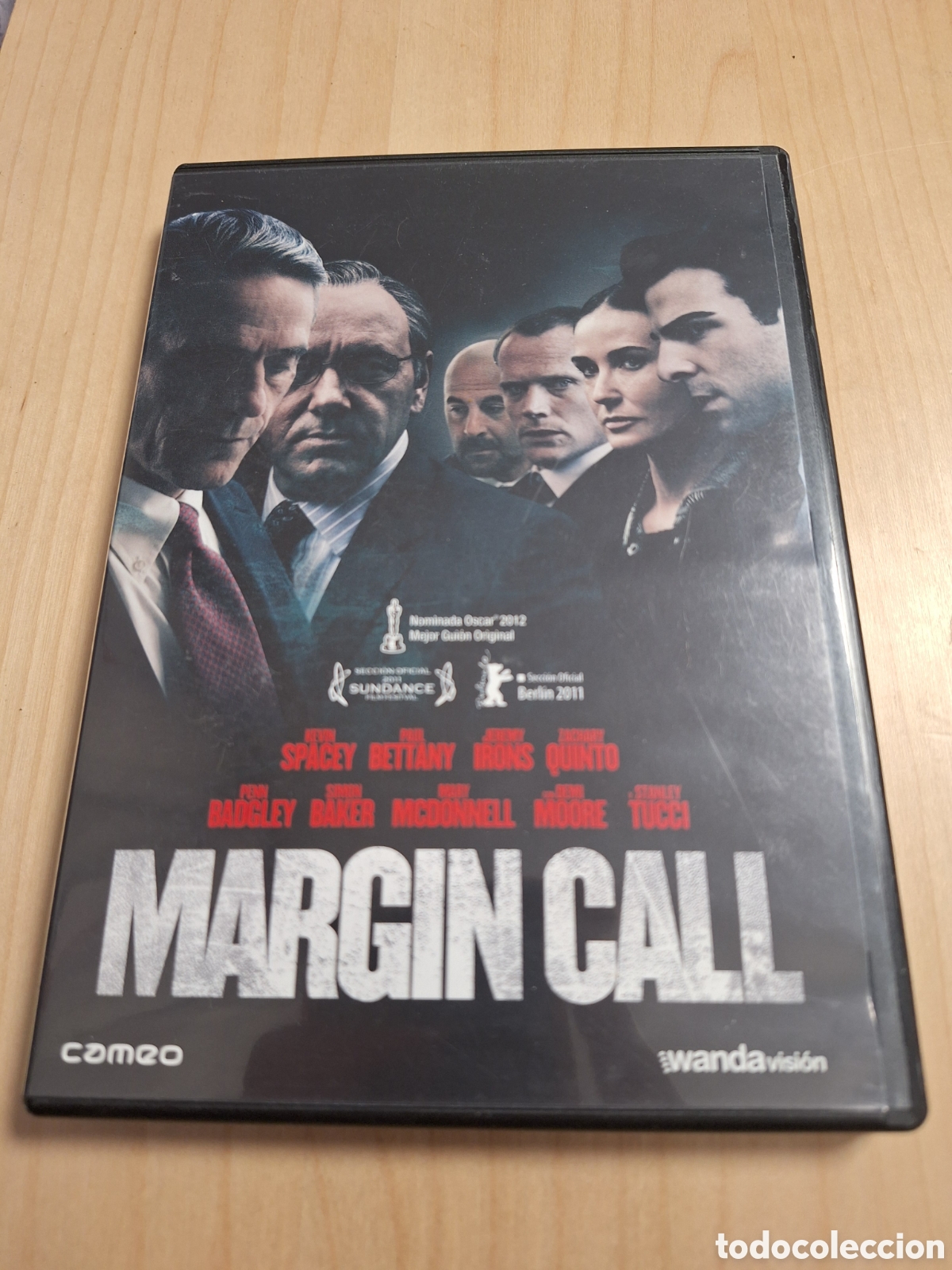 Cine: A28 margin call DVD SEGUNDAMANO