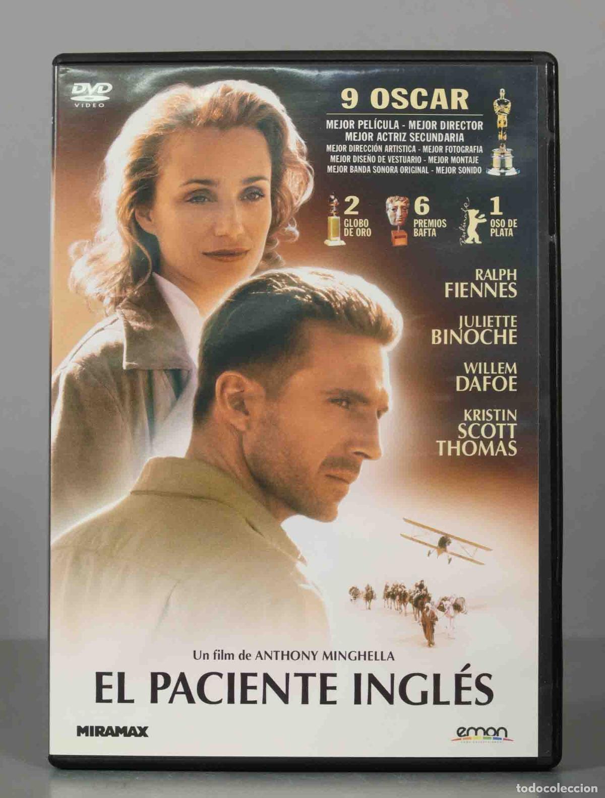 Cine: DVD. EL PACIENTE INGL&Eacute;S - Foto 1