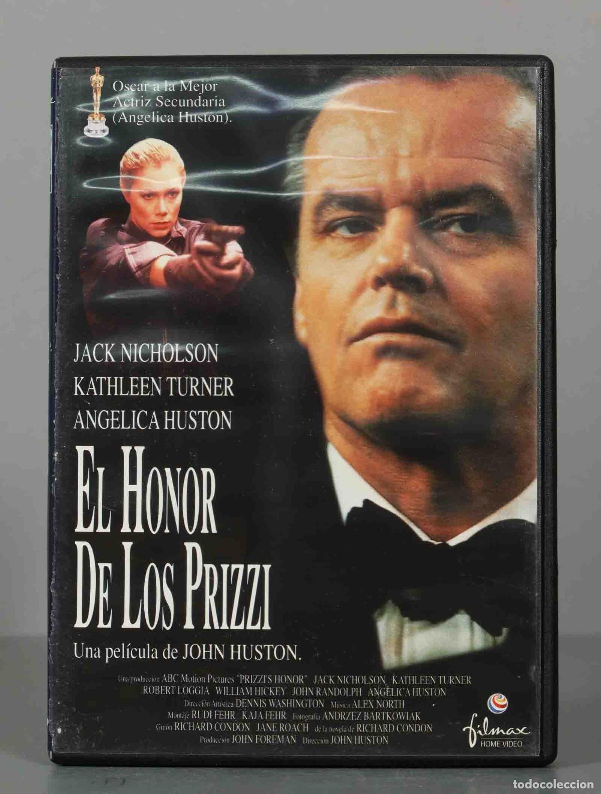Cine: DVD. EL HONOR DE LOS PRIZZI - Foto 1