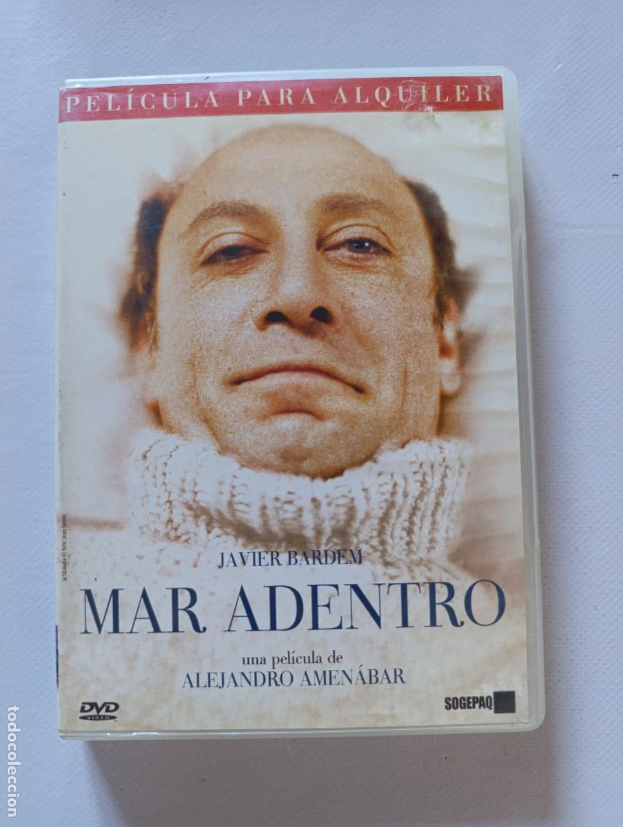 Kino: DVD MAR ADENTRO - EDICION DE ALQUILER - AMENABAR - JAVIER BARDEM - LEER DESCRIPCION (029)