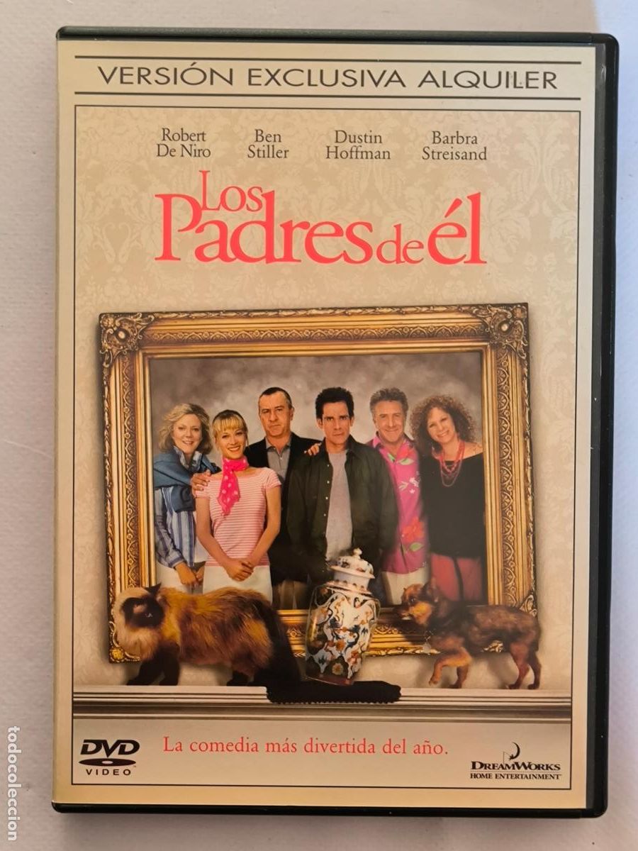 Cine: DVD LOS PADRES DE EL - ROBERT DE NIRO, BEN STILLER - EDICION DE ALQUILER - LEER DESCRIPCION (031)