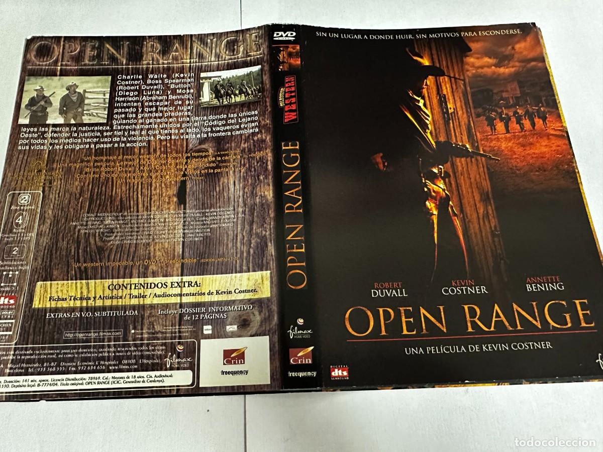 Cine: OPEN RANGE DVD SIN CAJA - Foto 1