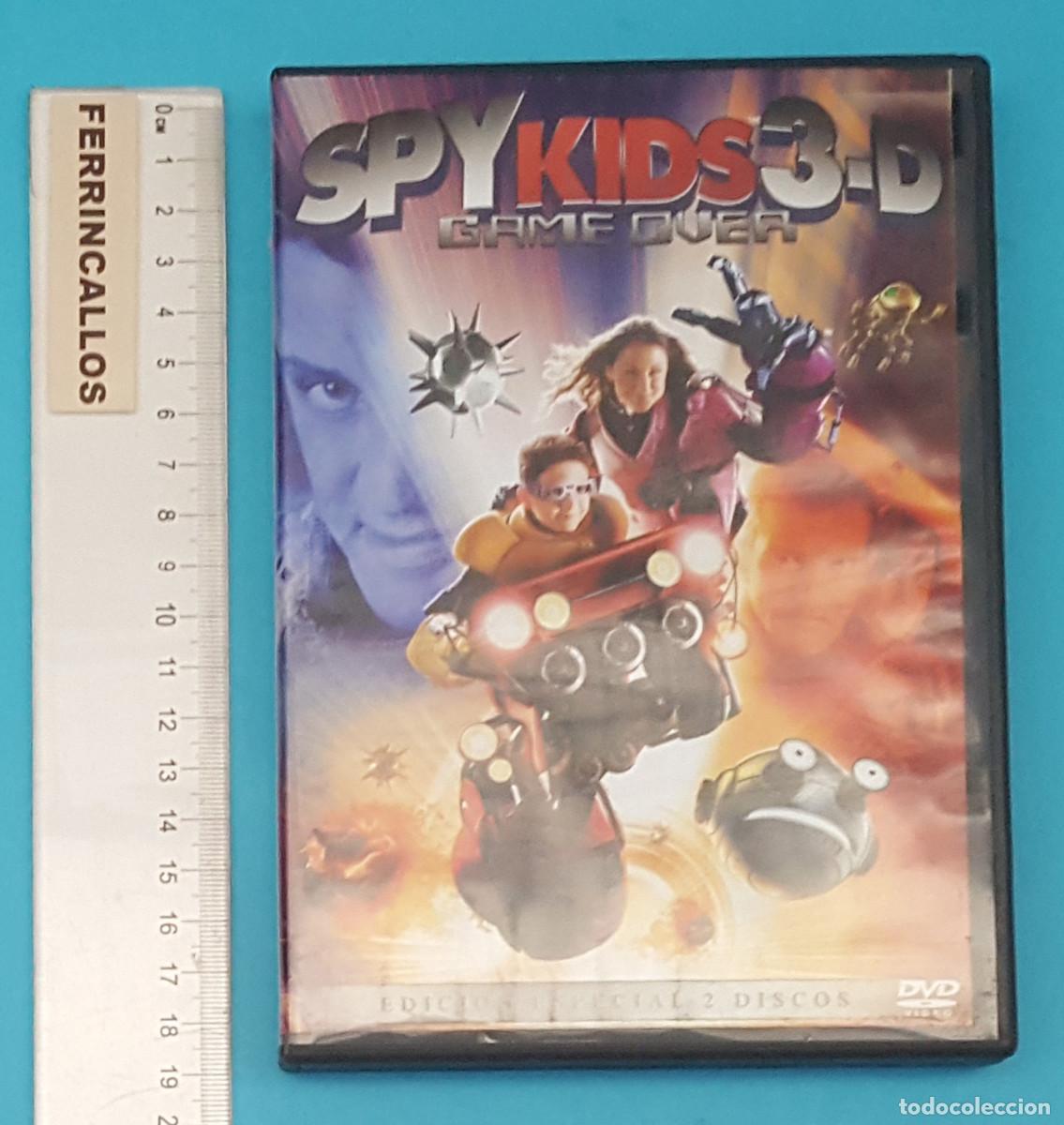 Cine: SPY KIDS 3-D GAME OVER, EDICI&Oacute;N ESPECIAL 2 DISCOS, INCLUYE LAS GAFAS 3D