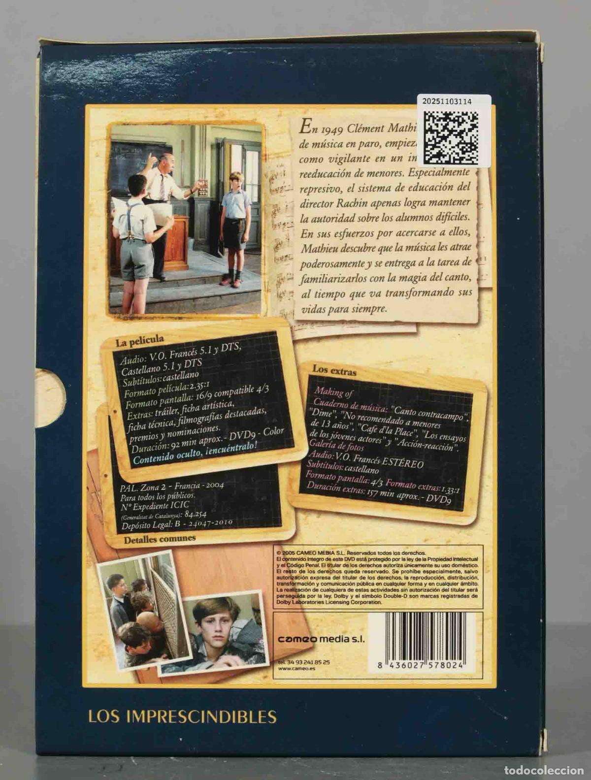 Cine: DVD. LOS CHICOS DEL CORO. - Foto 2
