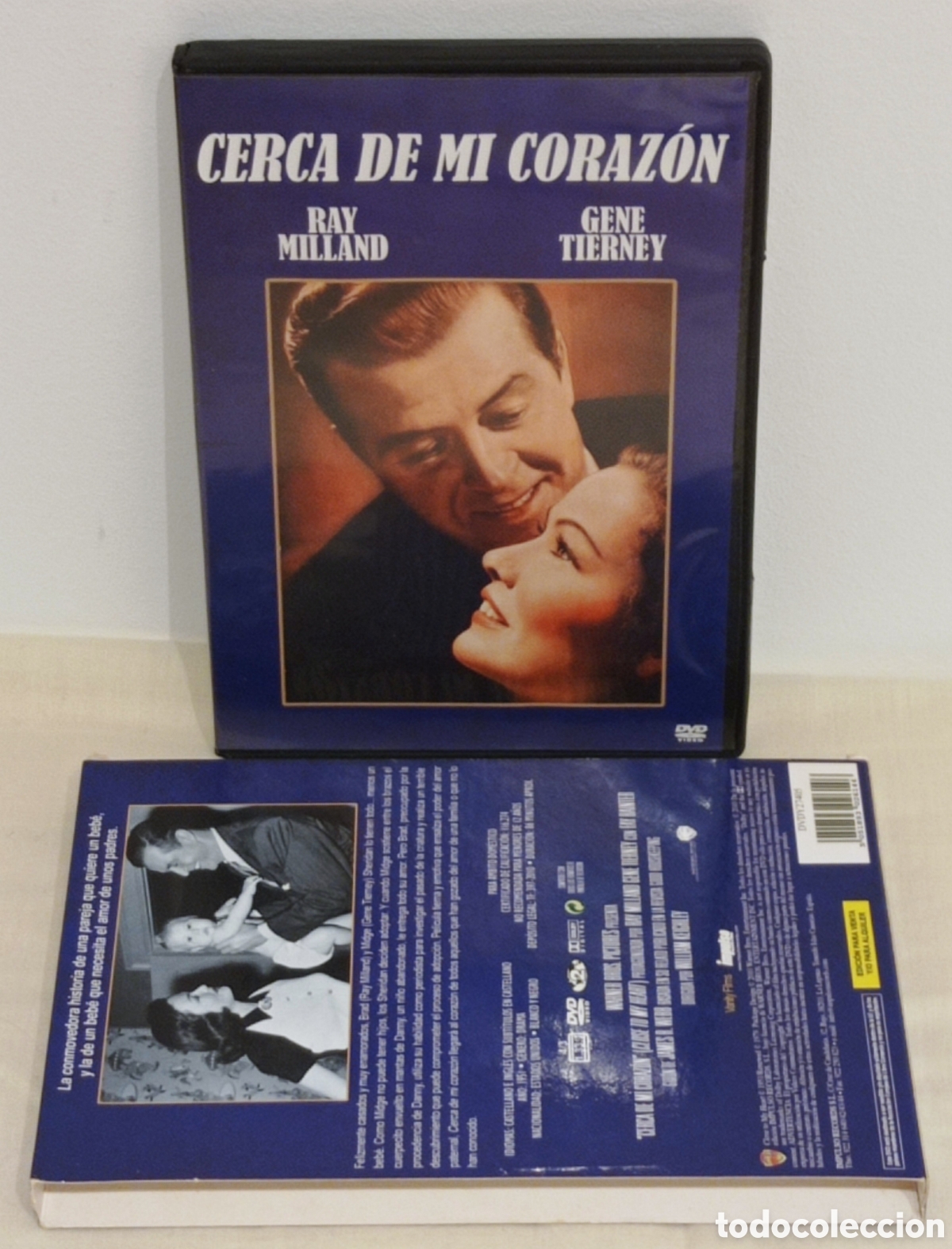 Cine: CERCA DE MI CORAZ&Oacute;N, W.KEIGHLEY (1951): R.MILLAND -COMO NUEVA-