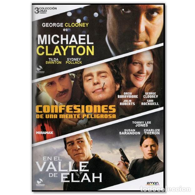 Cinema: MICHAEL CLAYTON + CONFESIONES + EN EL VALLE DE ELAH DVD