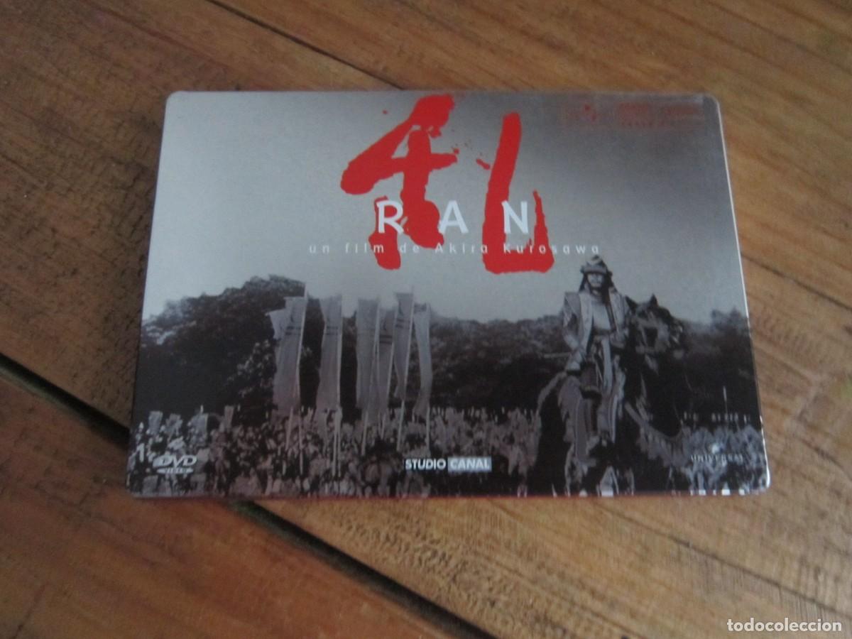 Cine: RAN (EDICI&Oacute;N ESPECIAL MET&Aacute;LICA DOS DISCOS) AKIRA KUROSAWA. DVD EXCELENTE