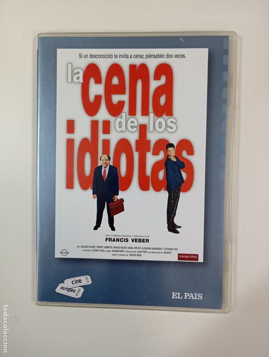 Cinema: LA CENA DE LOS IDIOTAS. DVD. TDKV137C