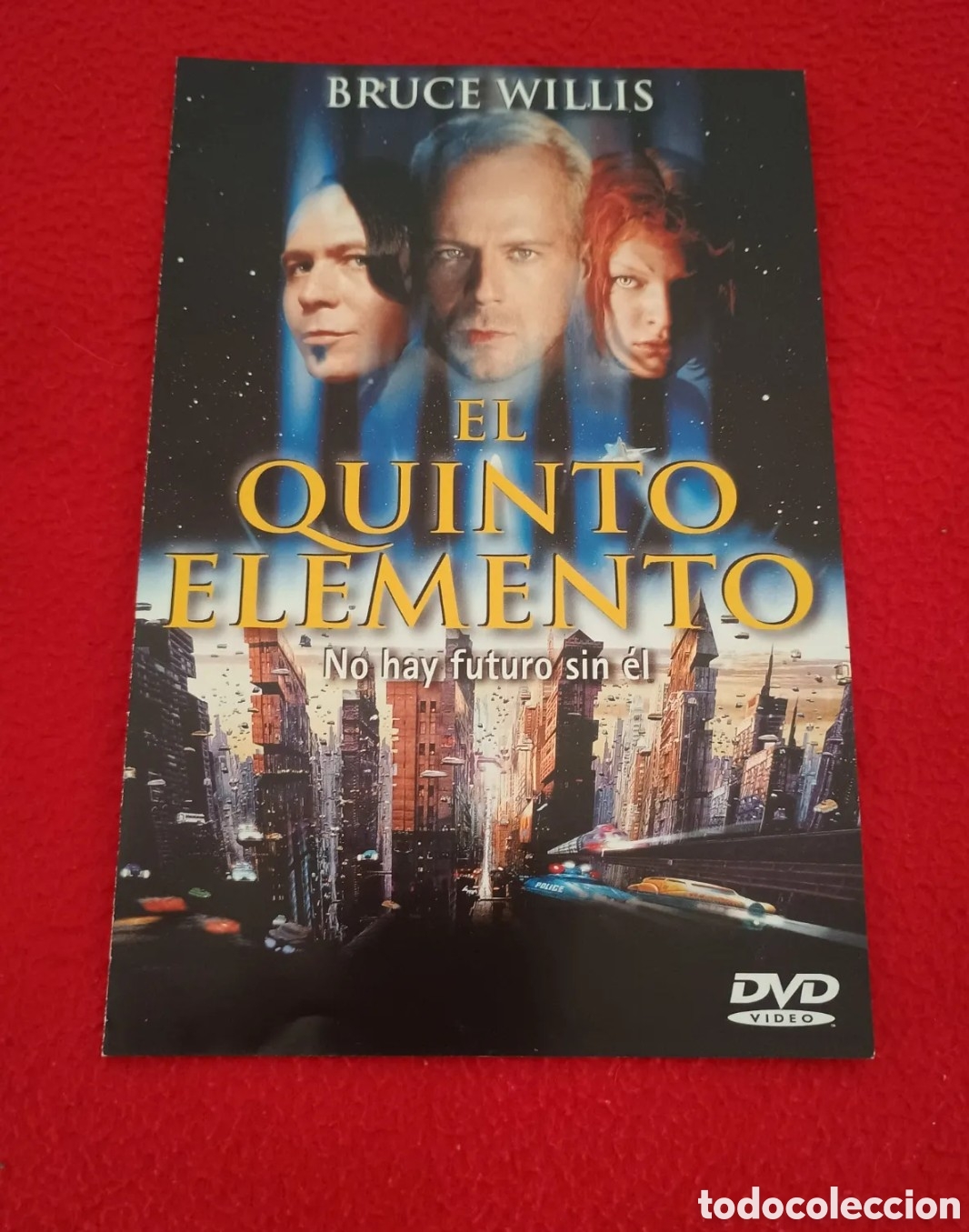Cine: Folleto - el quinto elemento luc besson Bruce Willis Mila jovovich gary oldman Ian holm