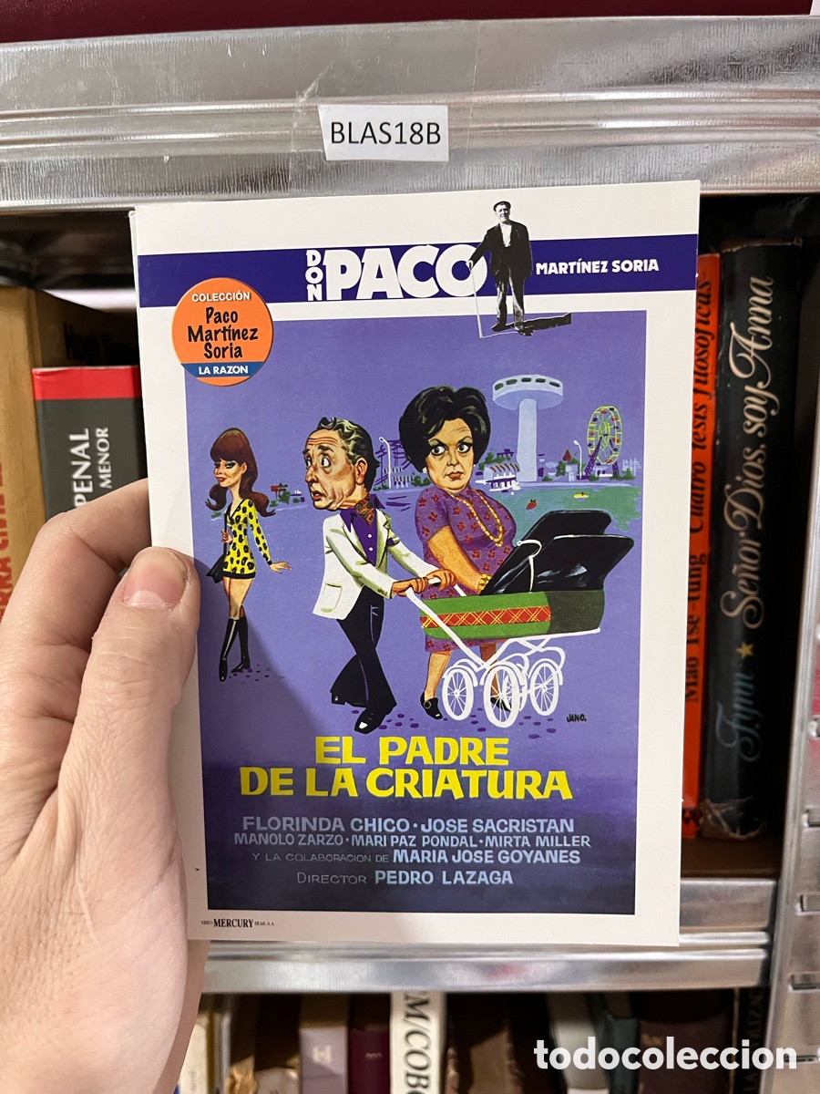 Kino: Blas18B dvd Paco Mart&iacute;nez Soria (funda de cart&oacute;n) el padre de la criatura