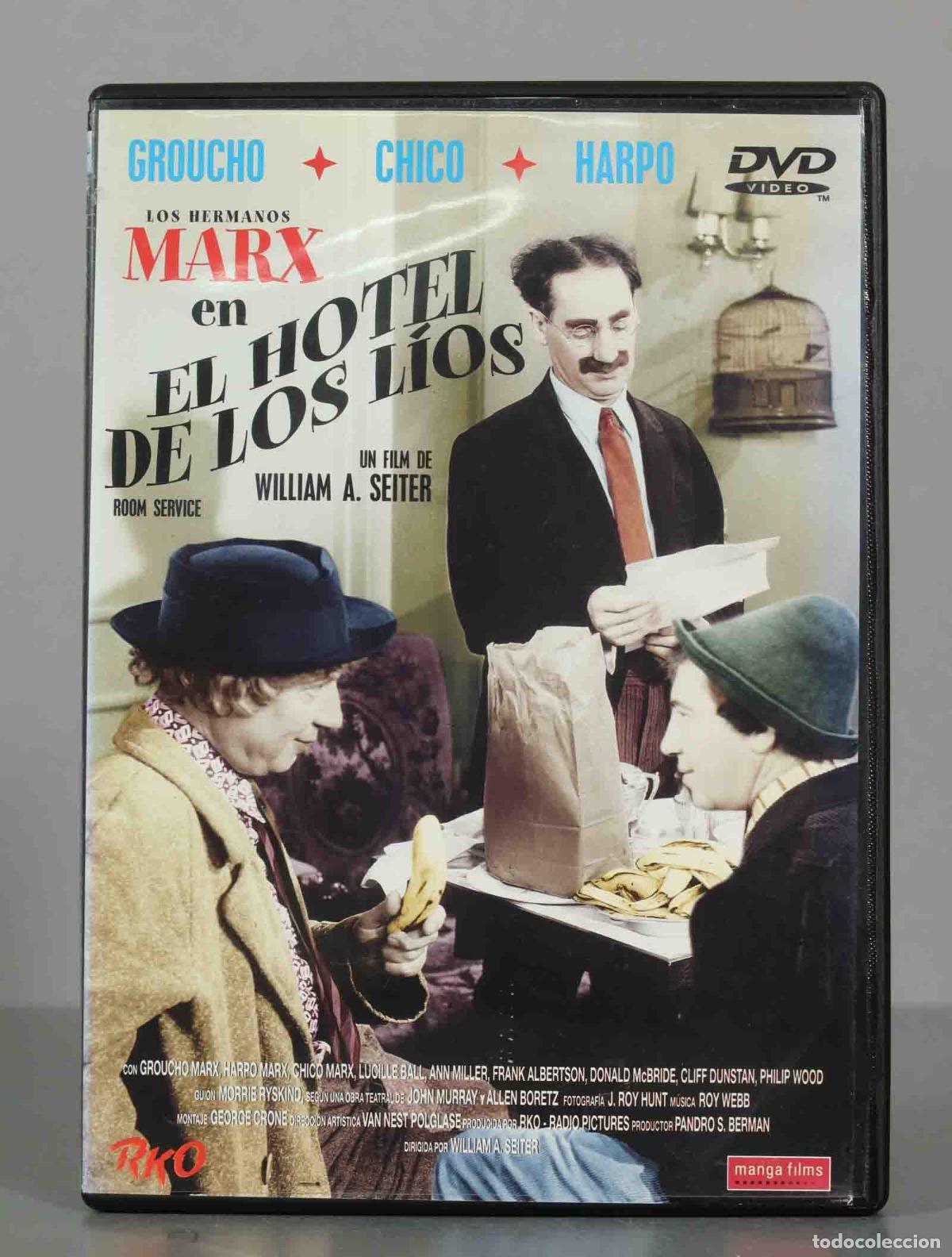 Cinema: DVD. El Hotel de los Lios - Hermanos Marx