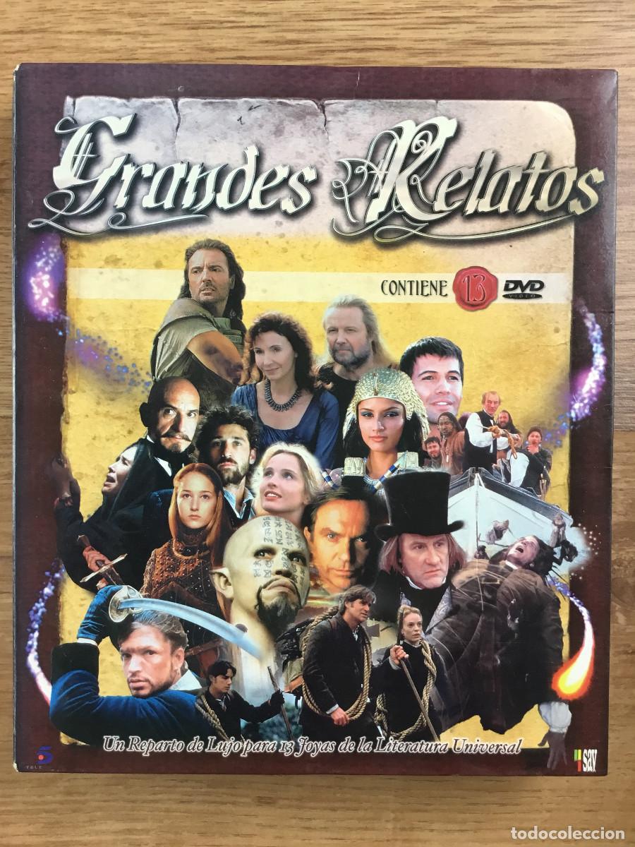 Cine: GRANDES RELATOS - PACK 13 PEL&Iacute;CULAS EN DVD - AVENTURA, FANTAS&Iacute;A, ACCI&Oacute;N SUSPENSE, AMOR, PAS&Iacute;ON