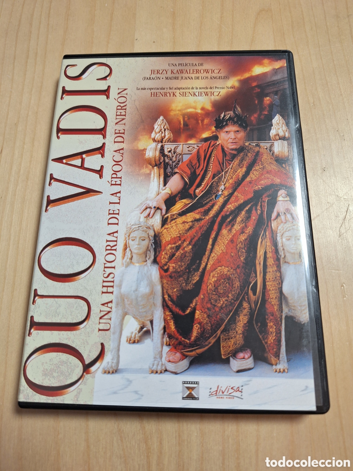 Cine: RD3 quo vadis una historia de la epoca de neron DVD SEGUNDAMANO