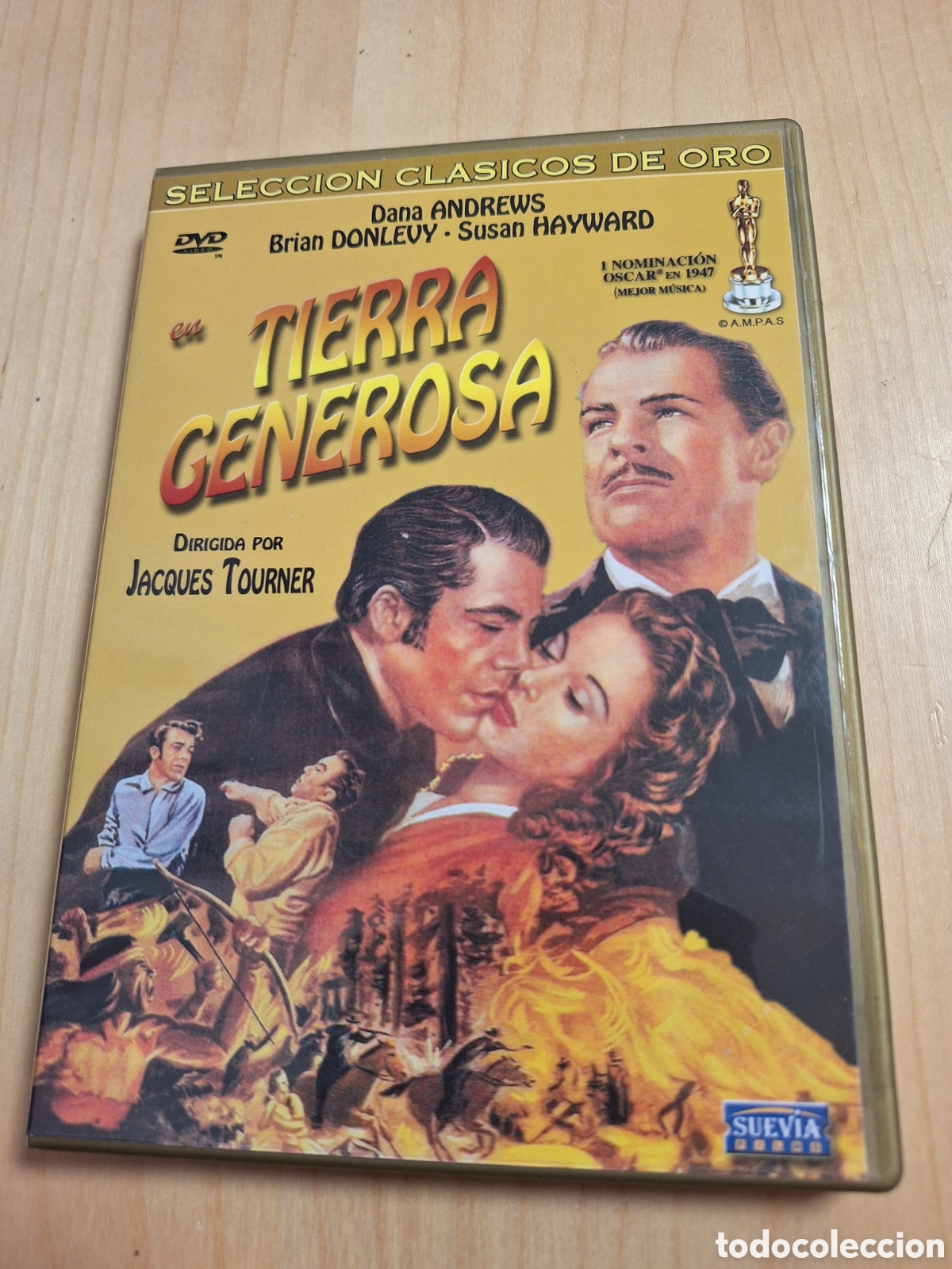 Cine: RD1 tierra generosa DVD SEGUNDAMANO