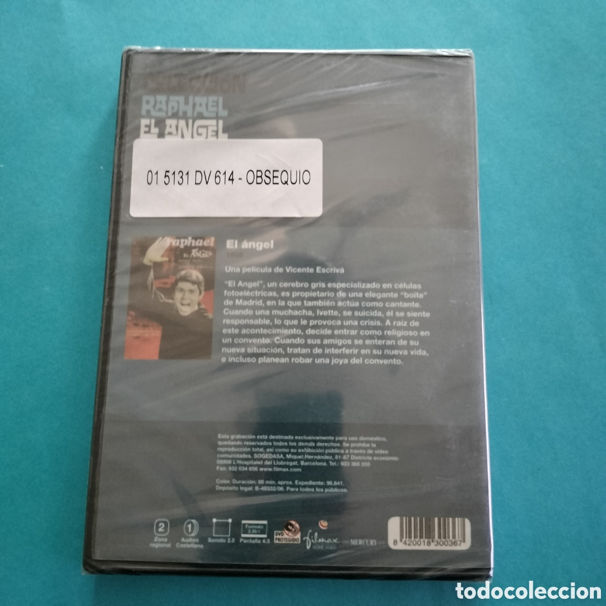 Cine: Raphael el &aacute;ngel DVD precintada 1 - Foto 2