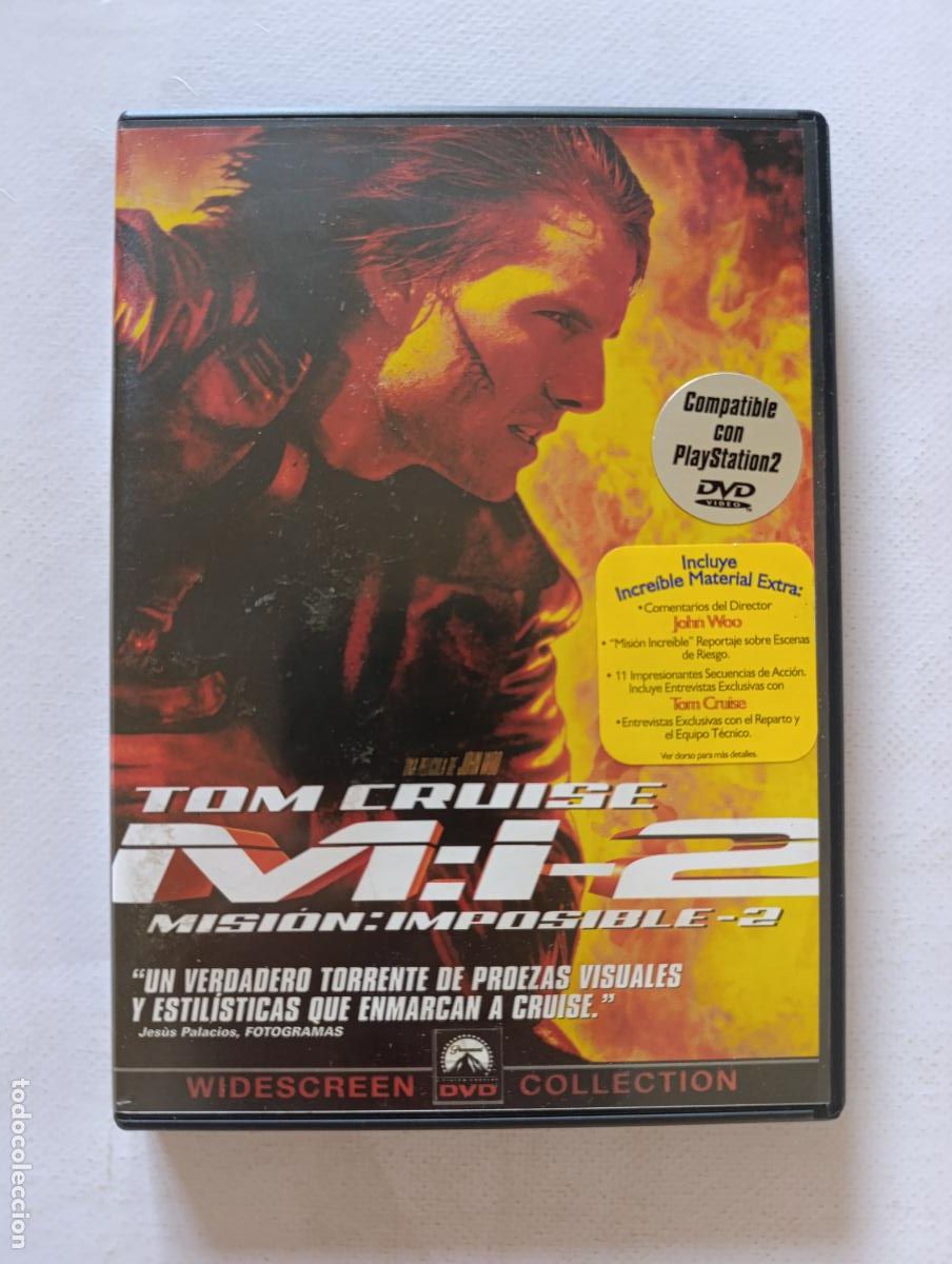 Kino: DVD M:I-2 - MISSION: IMPOSSIBLE 2 - MISION IMPOSIBLE - TOM CRUISE (068)