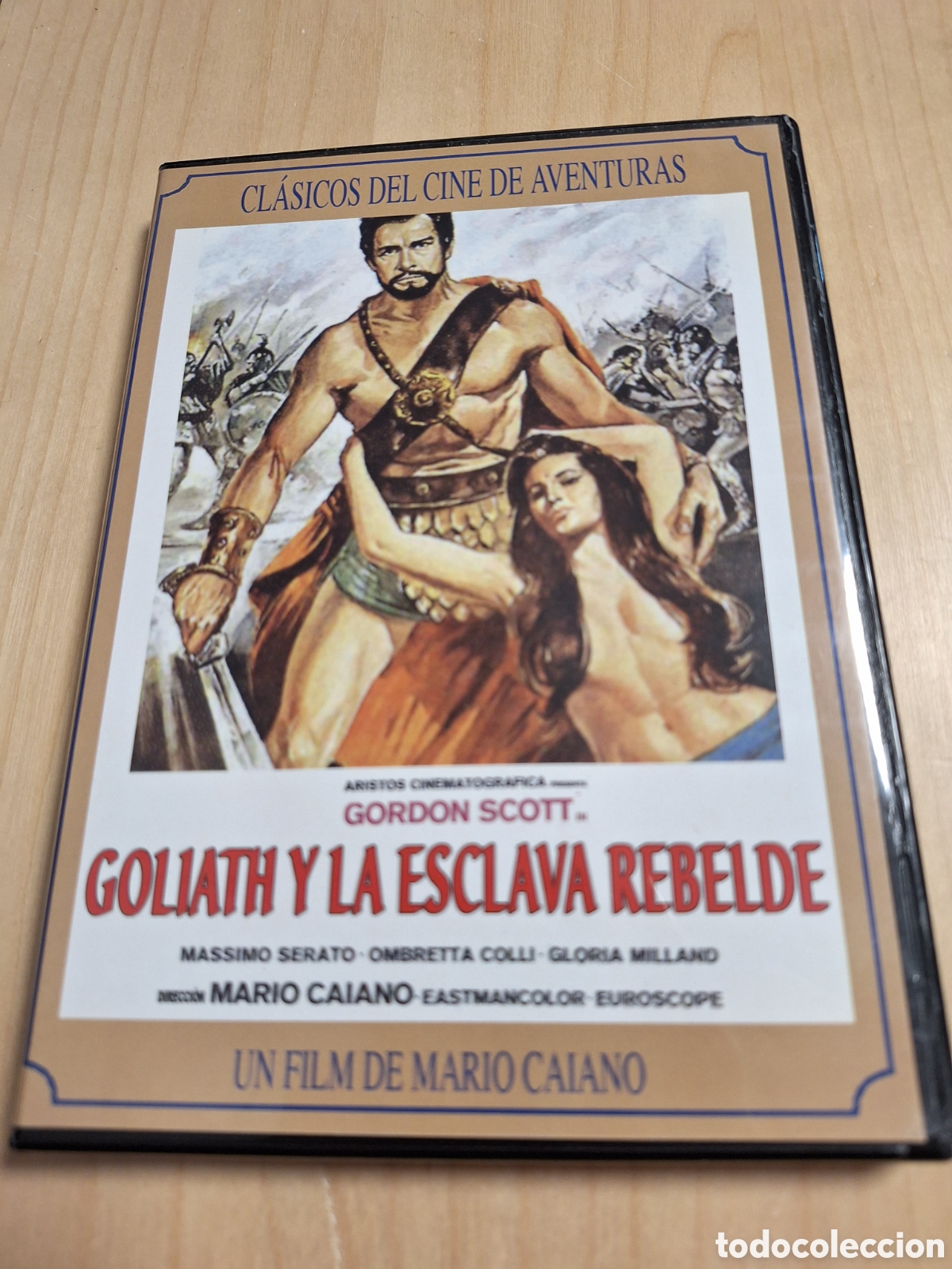 Cine: RD5 goliath y la esclava rebelde DVD SEGUNDAMANO