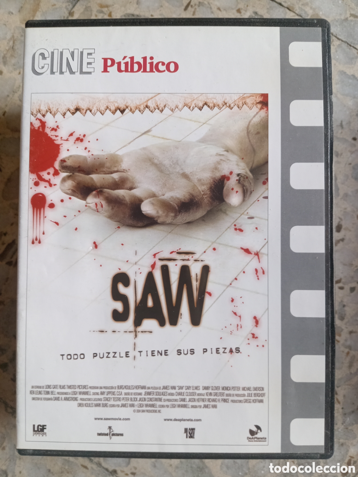 Cine: DVD SAW 1 JAMES WAN SLIM