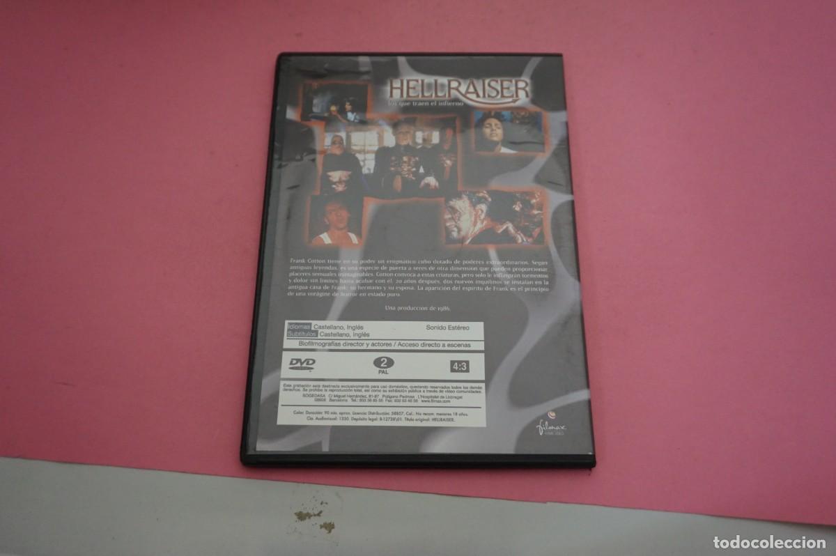 Cine: AR0/B1- HELLRAISER - CLIVE BARKER - Foto 2