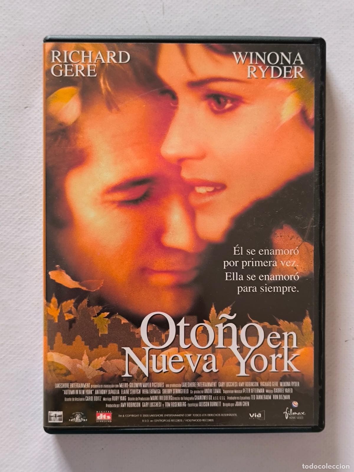 Cinema: DVD OTO&Ntilde;O EN NUEVA YORK - RICHARD GERE (158)