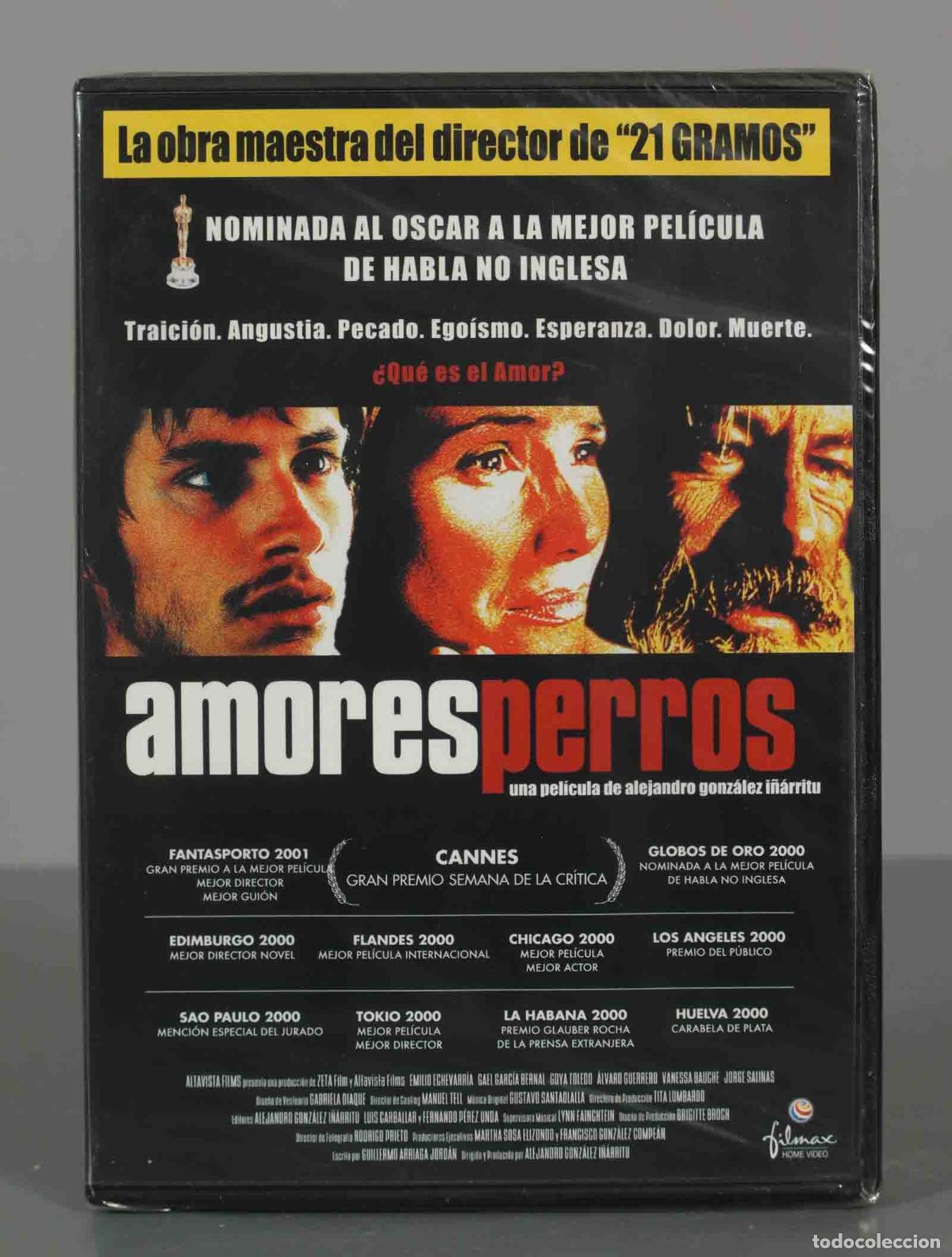 Cinema: DVD. AMORES PERROS. PRECINTADO