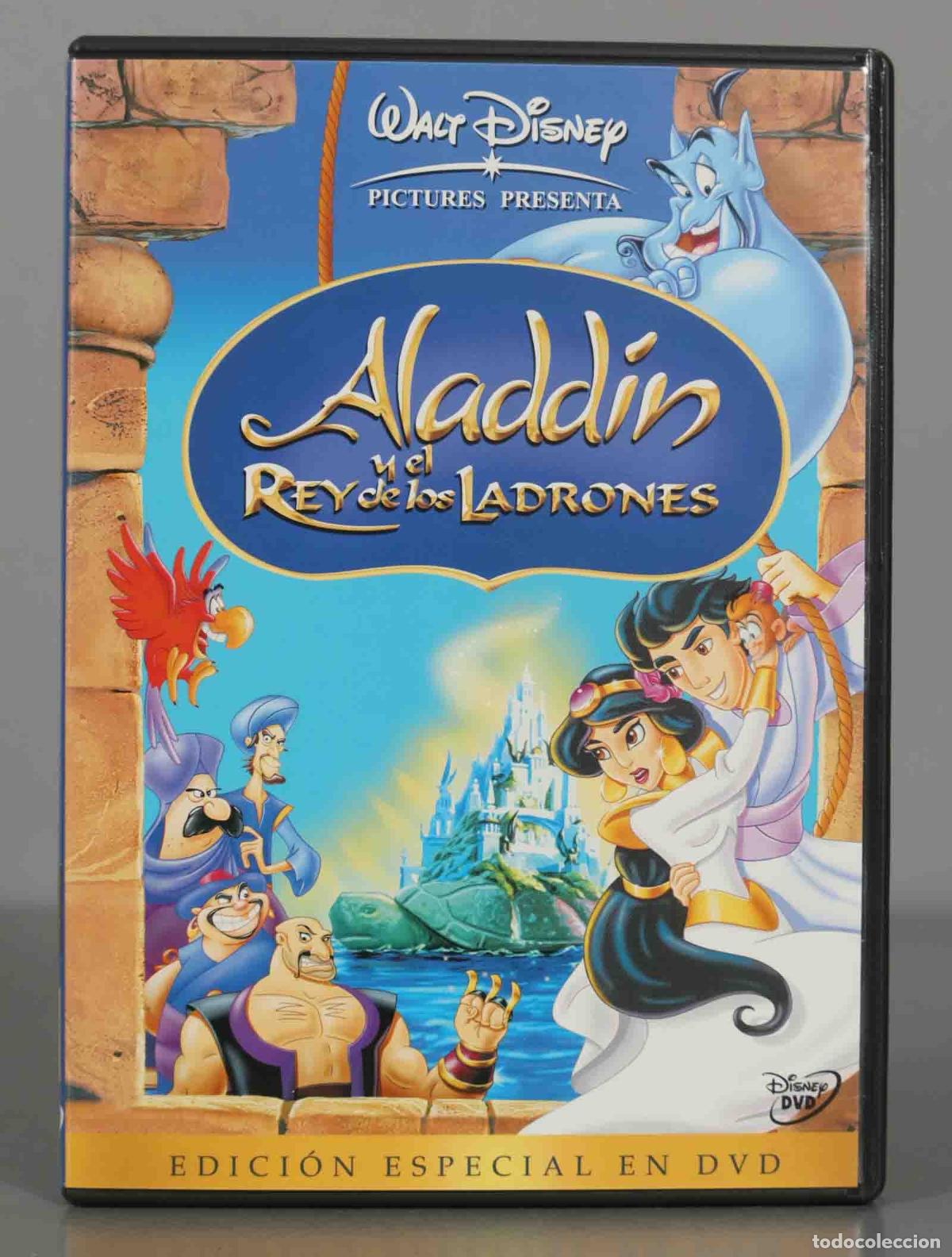 Cine: DVD. ALADDIN Y EL REY DE LOS LADRONES. - Foto 1