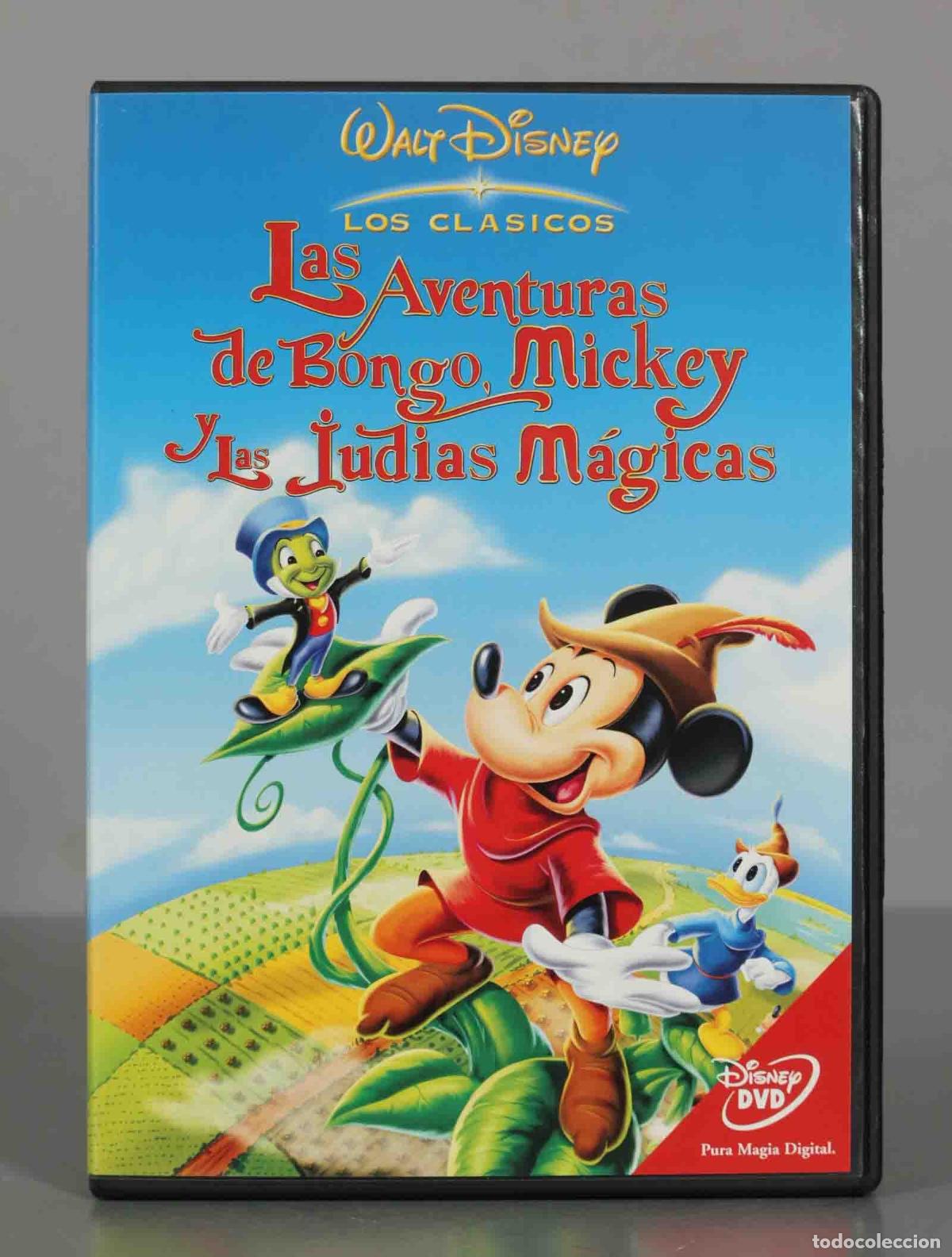 Kino: DVD. LAS AVENTURAS DE BONGO, MICKEY Y LAS JUDIAS MAGICAS. WALT DISNEY.