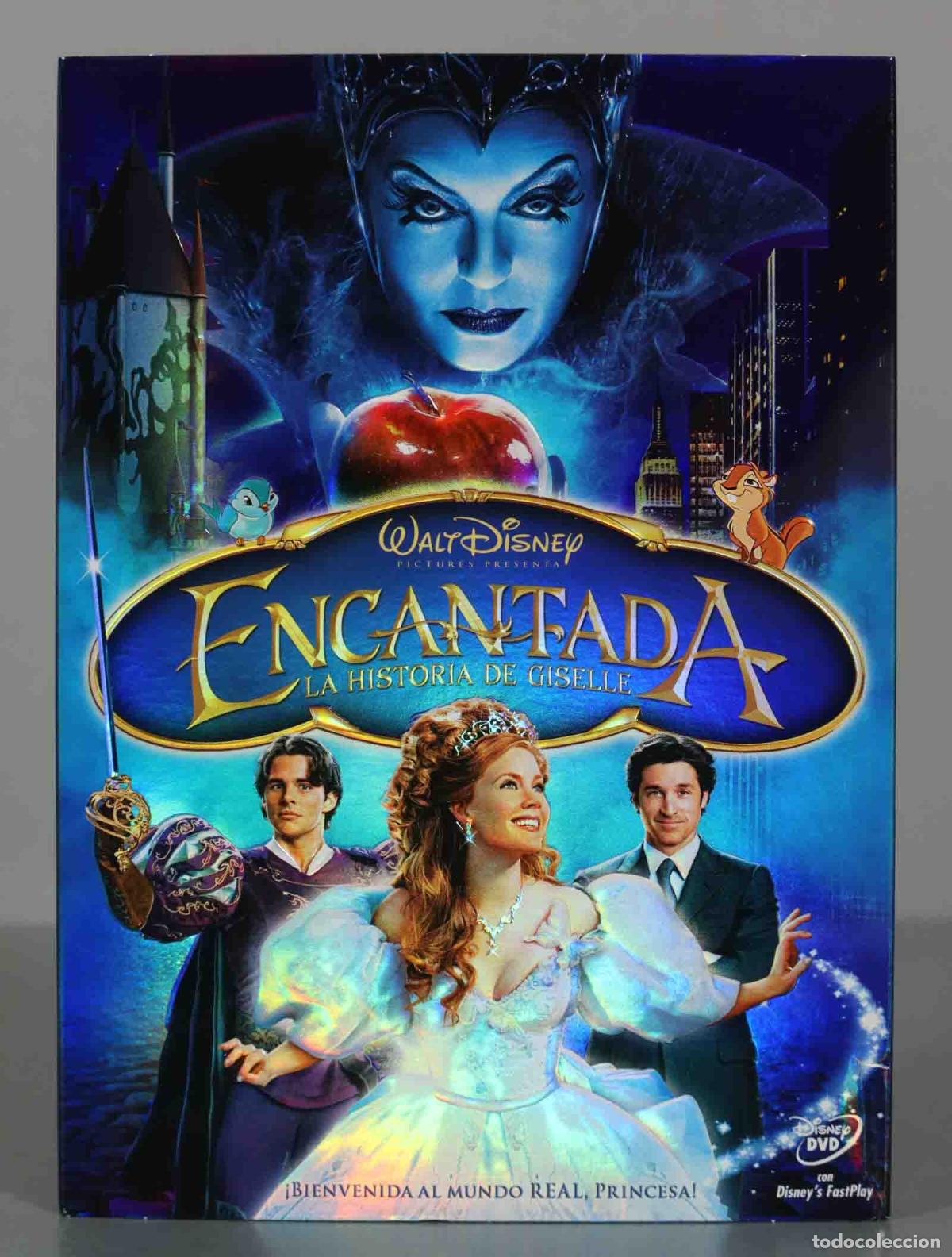 Cin&eacute;ma: DVD. ENCANTADA. WALT DISNEY.