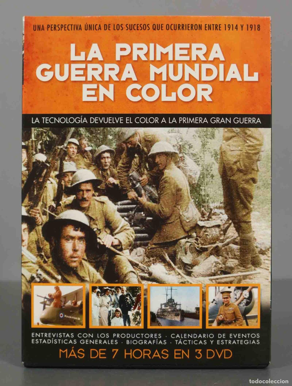 Cinema: DVD. LA PRIMERA GUERRA MUNDIAL EN COLOR.