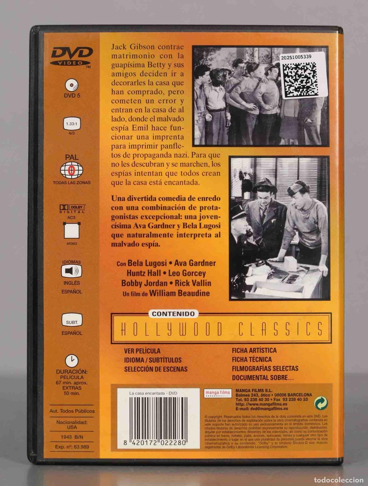 Cine: DVD. LA CASA ENCANTADA. - Foto 2