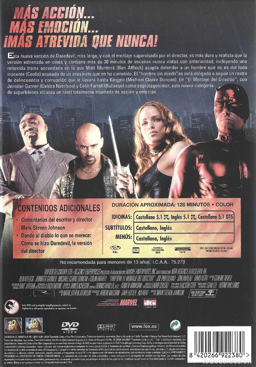 Cine: DAREDEVIL EL MONTAJE DEL DIRECTOR - Foto 2