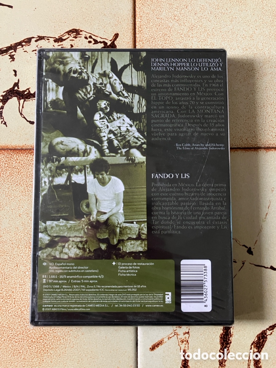 Cine: Fando y Lis / DVD / Jodorowsky - Foto 2