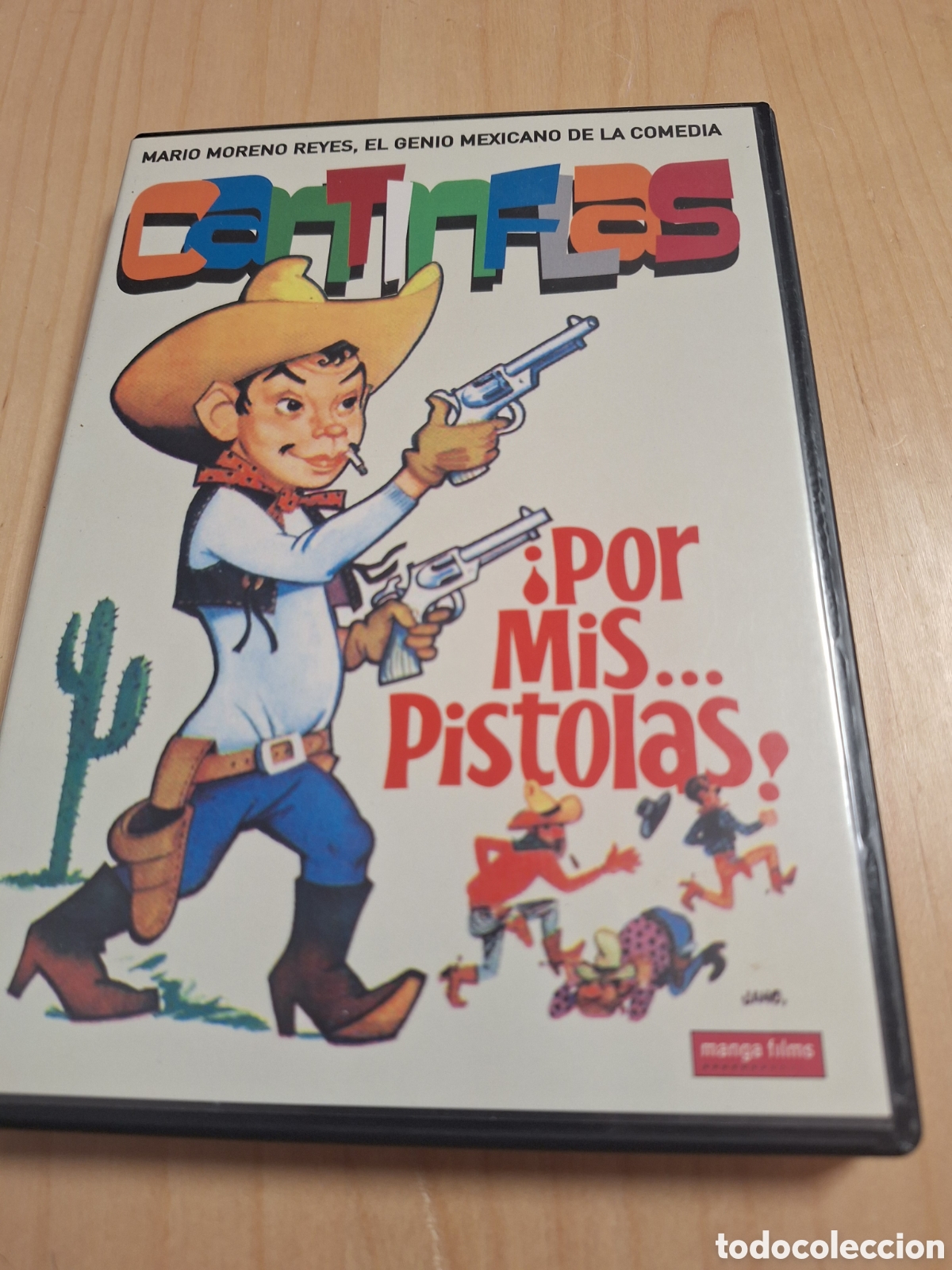Cine: S884 cantinflas por mis pistolas DVD SEGUNDAMANO