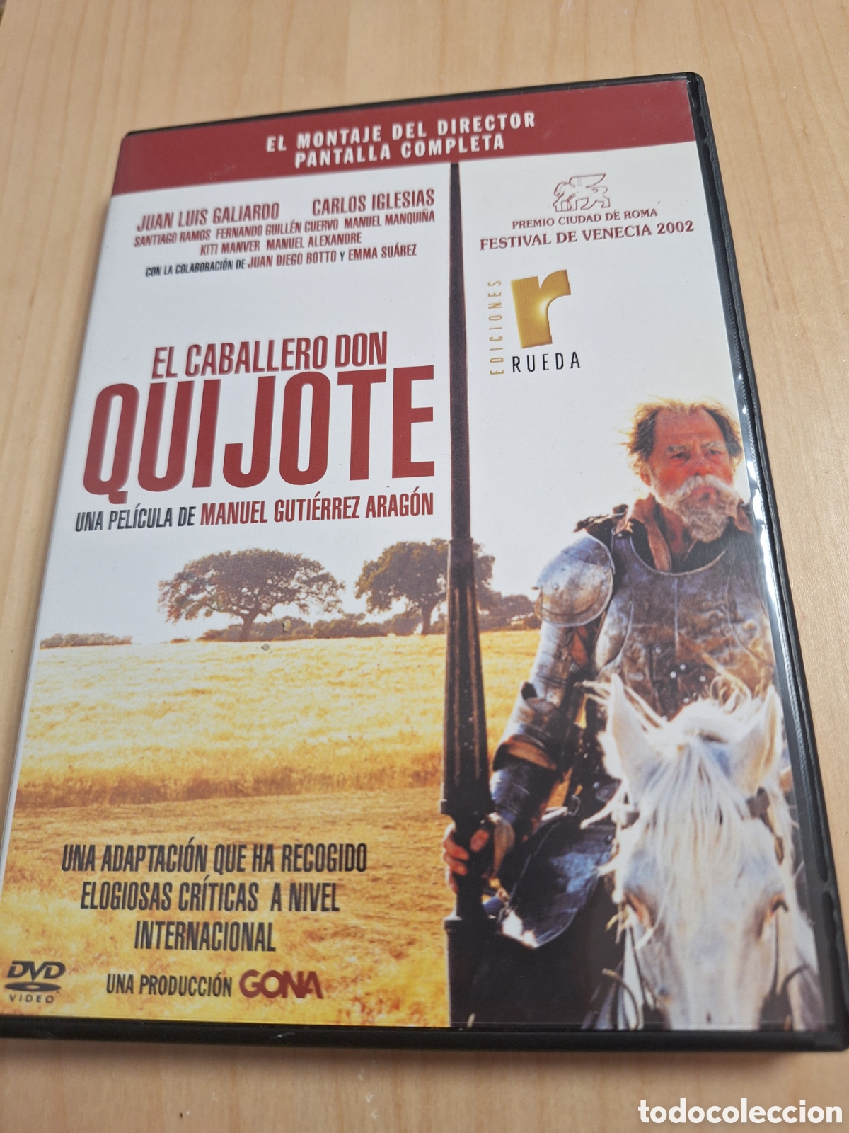 Cine: S884 el caballero don quijote DVD SEGUNDAMANO