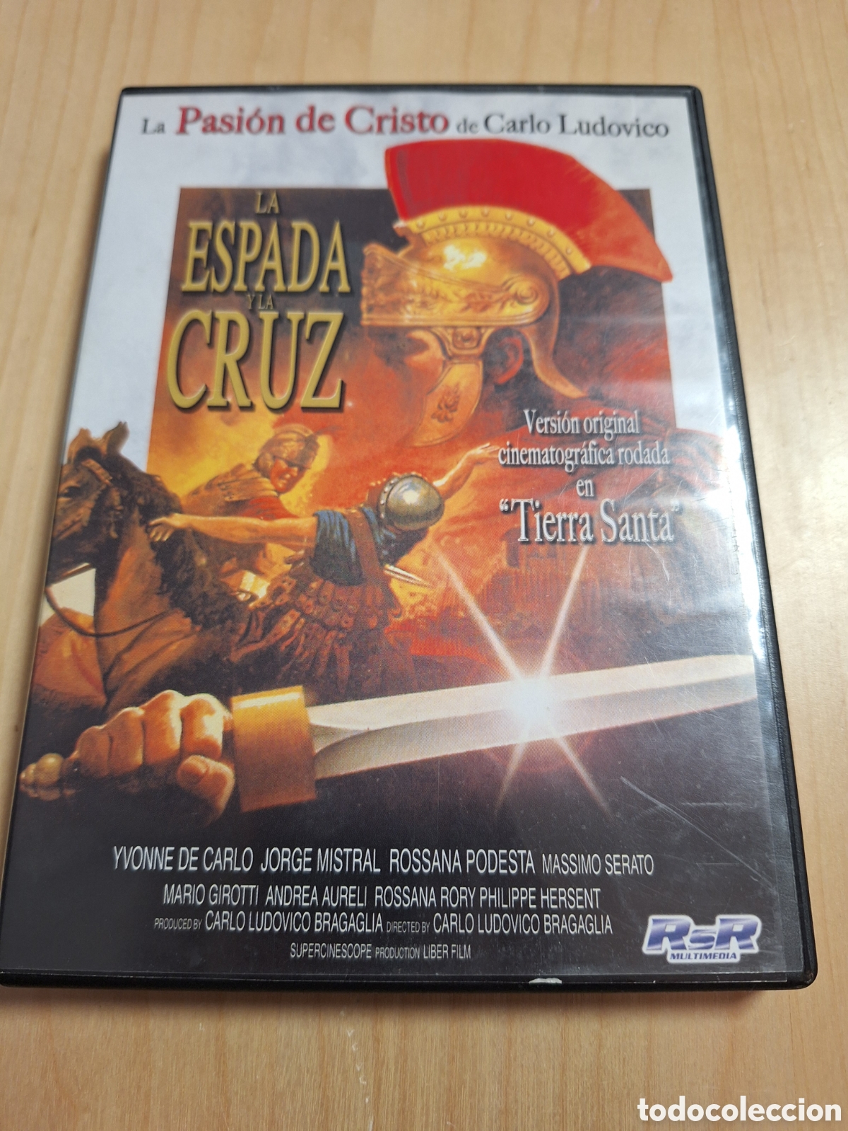 Cine: S885 la espada y la cruz DVD SEGUNDAMANO