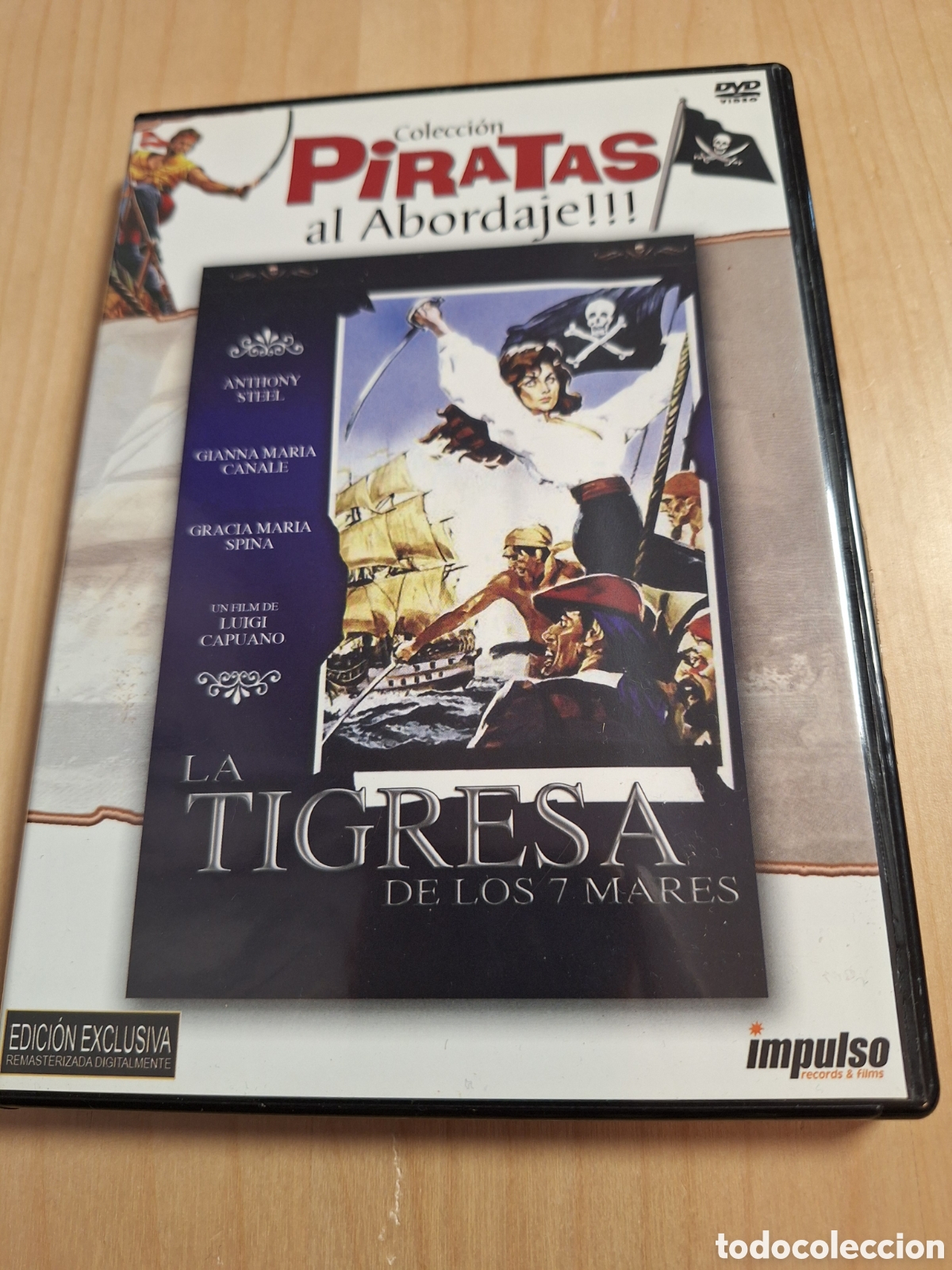 Cine: S885 la tigresa de los 7 mares DVD SEGUNDAMANO