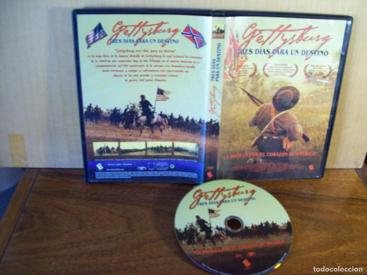 Cine: GETTYSBURY (TRES DIAS PARA UN DESTINO) - STEVE SCHOSSER - BOB BOSLER - DVD