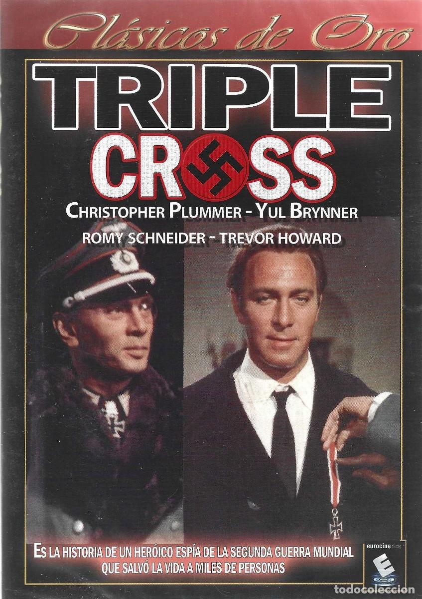 Cine: TRIPLE CROSS CHRISTOPHER PLUMMER (PRECINTADO) - Foto 1