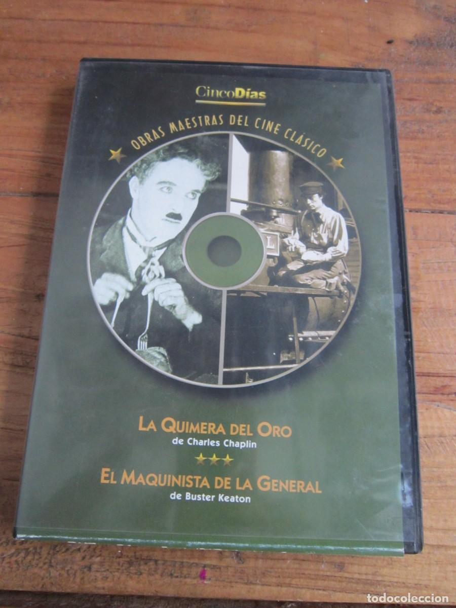 Cin&eacute;ma: LA QUIMERA DEL ORO / EL MAQUINISTA DE LA GENERAL. OBRAS MAESTRAS DEL CINE CL&Aacute;SICO