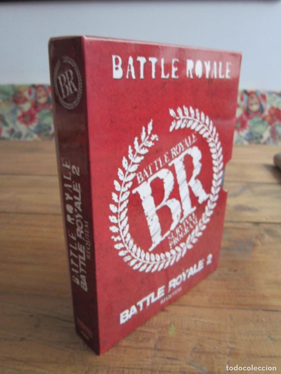 Cine: PACK BATTLE ROYALE 1 Y BATTLE ROYALE 2 (REQUIEM) KINJI FUKASAKU. 2 DVDS