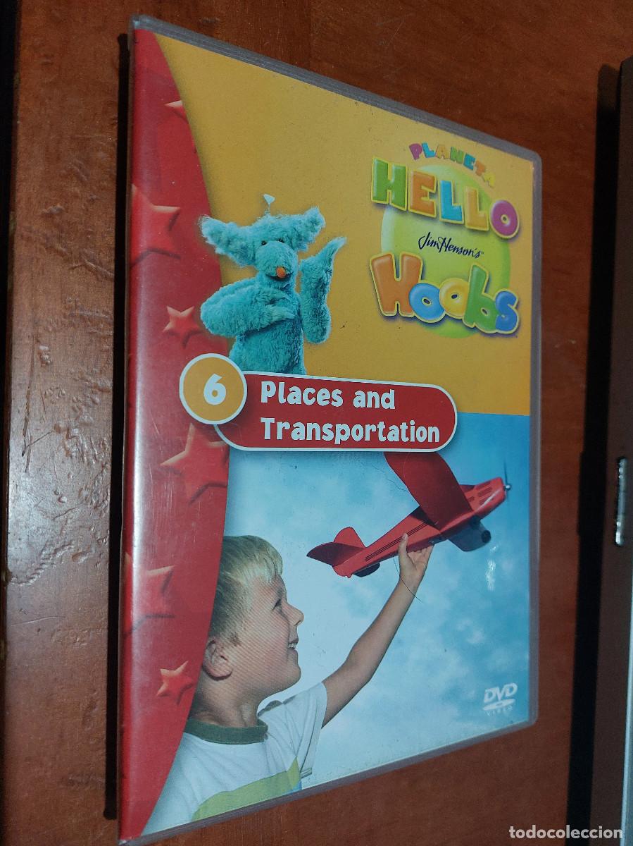 Cin&eacute;ma: 6 PLACES AND TRANSPORTATION. PLANETA HELLO HOOBS. JIM HEMSON&acute;S. DVD EN BUEN ESTADO.