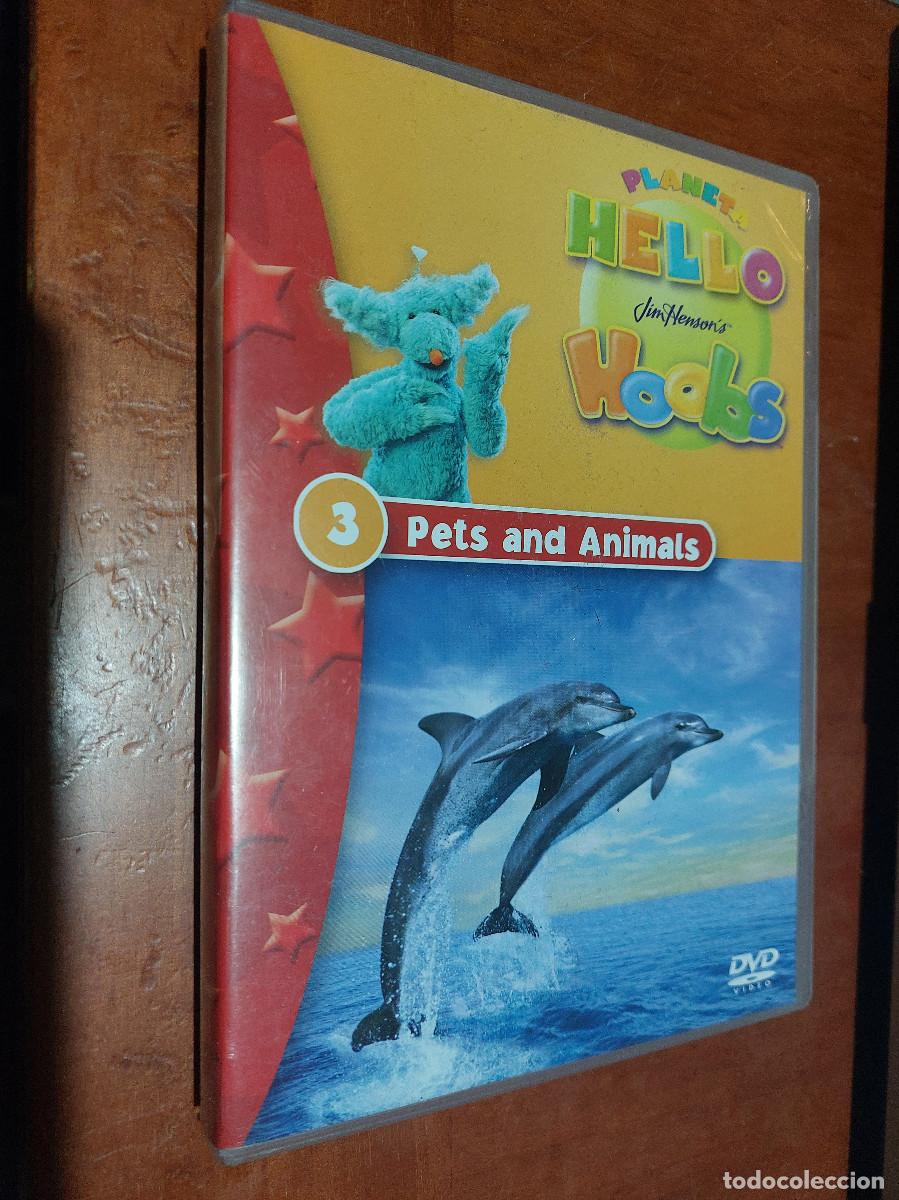 Cin&eacute;ma: 3 PETS AND ANIMALS. PLANETA HELLO HOOBS. JIM HEMSON&acute;S. DVD EN BUEN ESTADO.