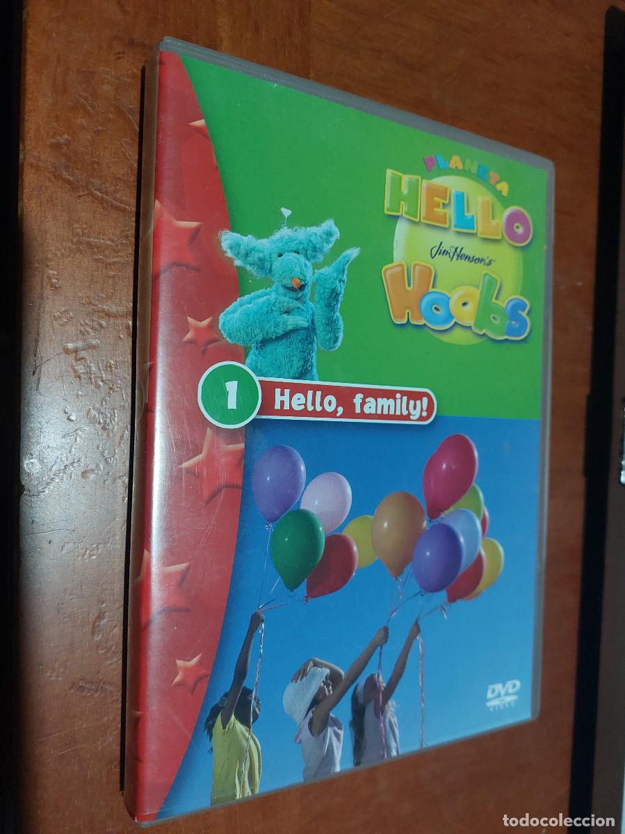 Cin&eacute;ma: 1 HELLO, FAMILY. PLANETA HELLO HOOBS. JIM HEMSON&acute;S. DVD EN BUEN ESTADO.