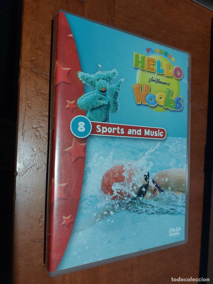 Cin&eacute;ma: 8 SPORTS AND MUSIC. PLANETA HELLO HOOBS. JIM HEMSON&acute;S. DVD EN BUEN ESTADO.
