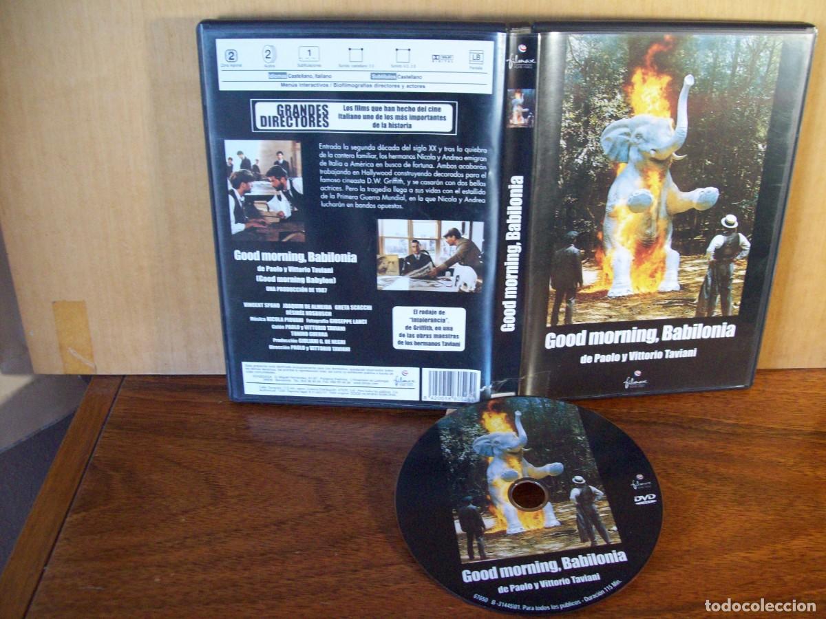 Cinema: GOOD MORNING, BABILONIA - VINCENT SPIANO - JOAQUIN DE ALMEIDA -GRETA SCACHI - DVD