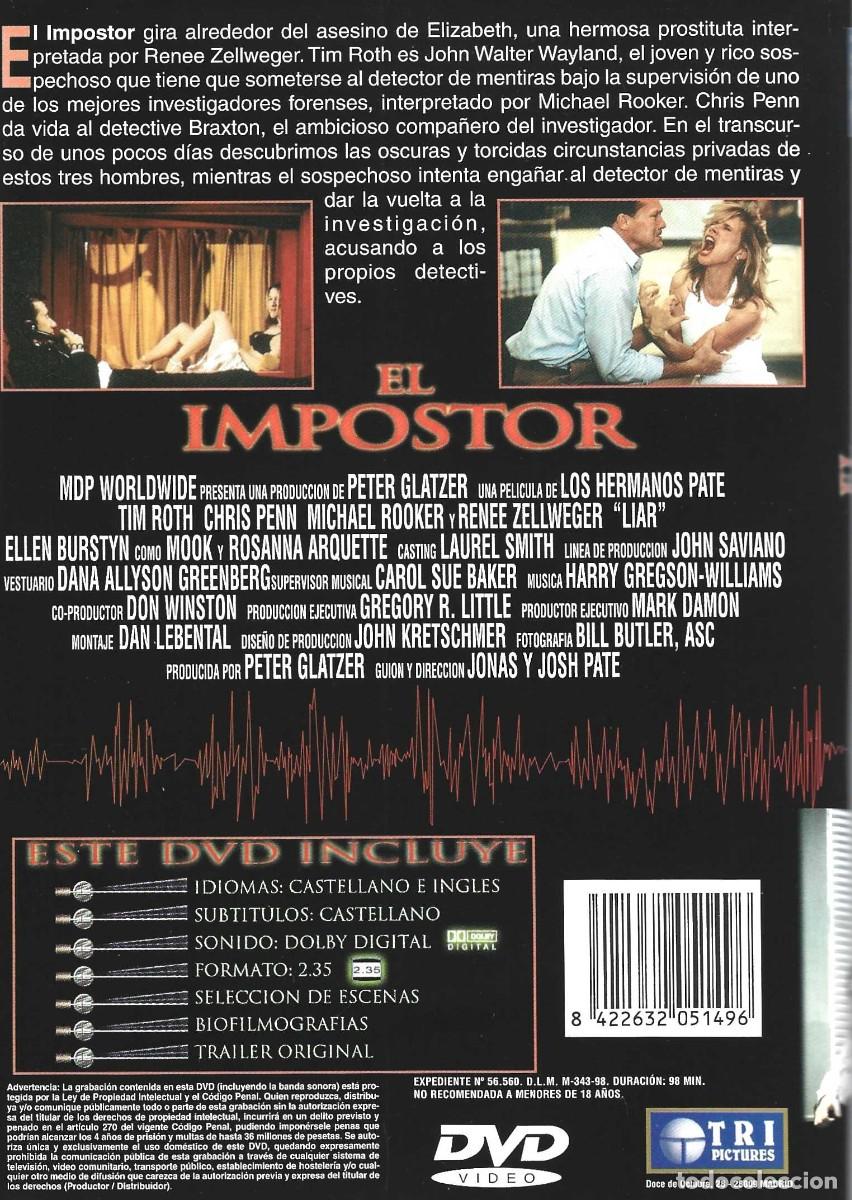Cine: EL IMPOSTOR TIM ROTH - Foto 2