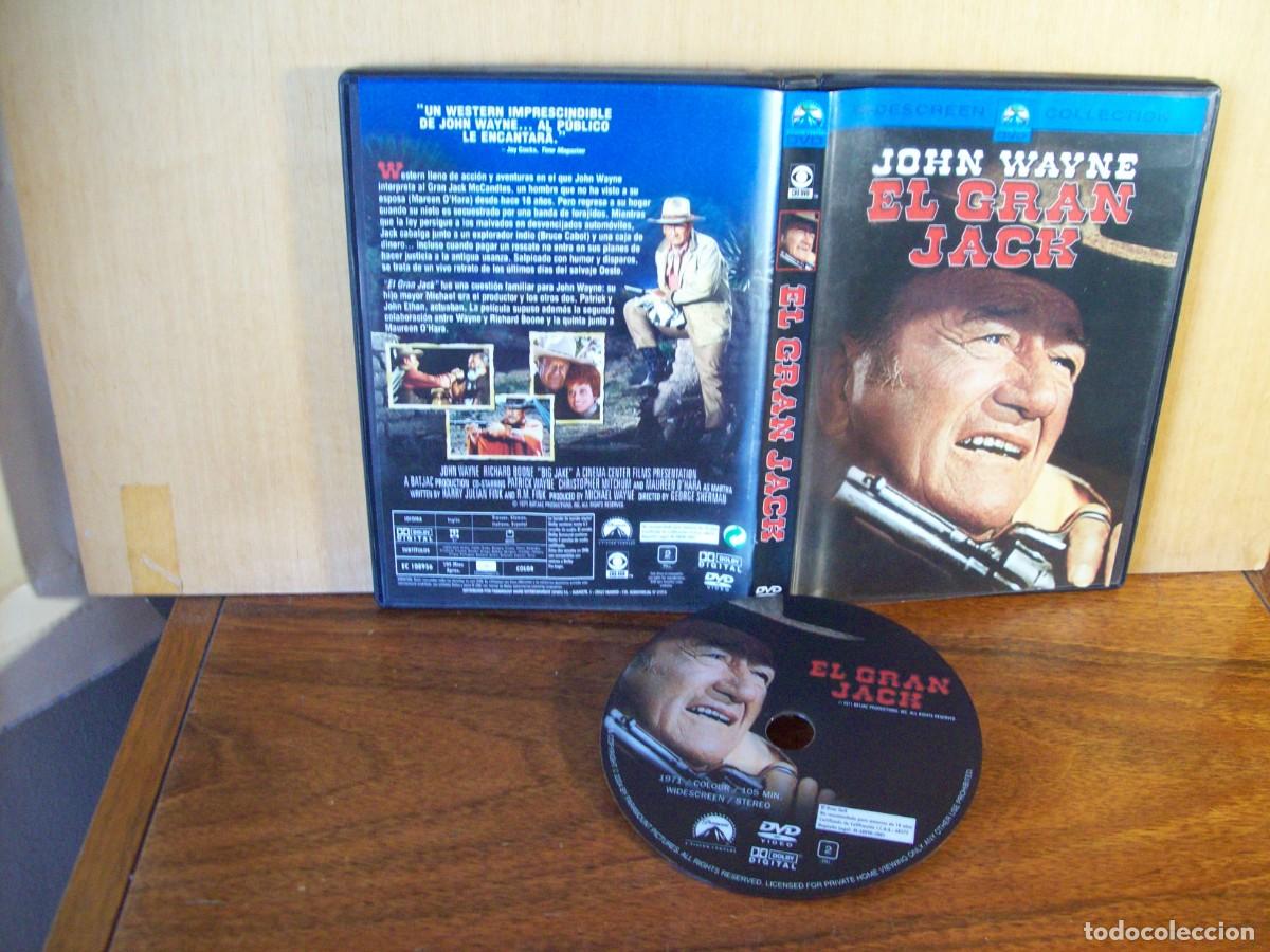 Cine: EL GRAN JACK -JOHN WAYNE - RICHARD BOONE - PATRICK WAYNE - DVD - Foto 1