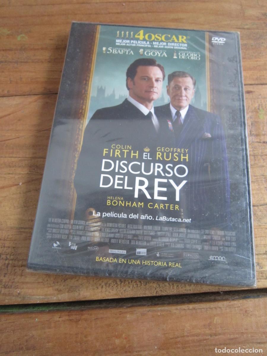 Cin&eacute;ma: EL DISCURSO DEL REY. COLIN FIRT, HELENA BONHAN CARTER. DVD NUEVO. PRECINTADO